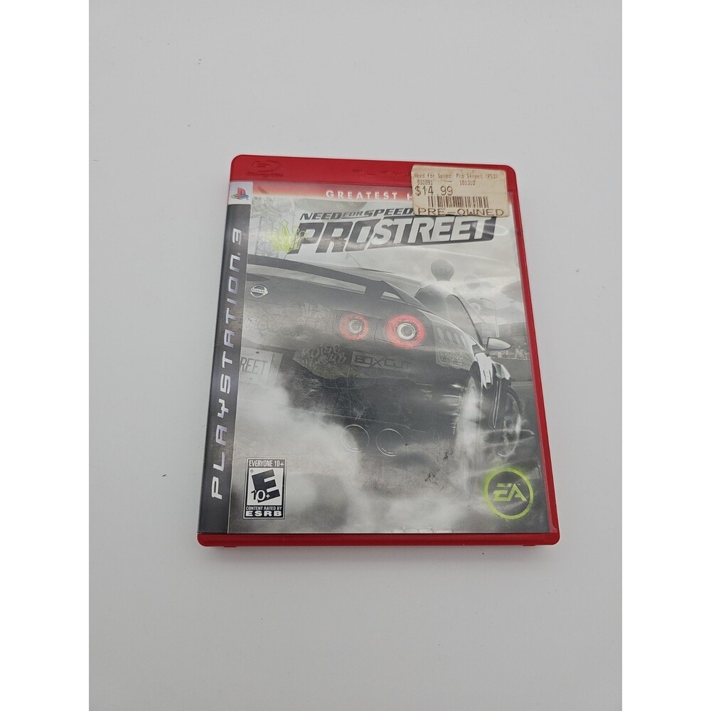 Need for Speed ProStreet - Greatest Hits (PlayStation 3, PS3) Complete W/ Manual